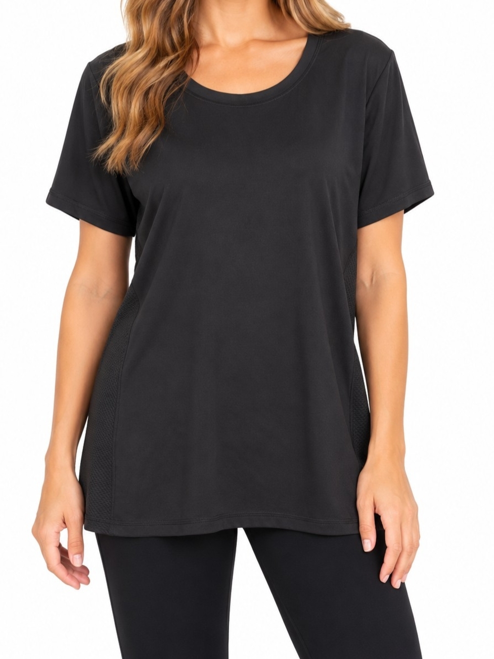 Xersion Black Active Tee NWT